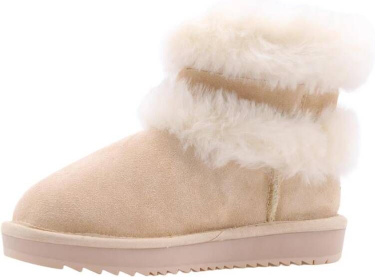 Nathan-Baume Winterlaarzen Beige Dames