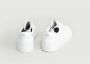 National Standard Handgemaakte Witte Monochrome Sneakers White Heren - Thumbnail 8