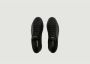 National Standard Handgemaakte Zwarte Monochrome Sneakers Black Heren - Thumbnail 10