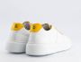 National Standard Edition 9 Wit Geel Leer. White Dames - Thumbnail 3