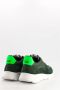 National Standard Handgemaakte Ethische Sneakers Kaki Fluo Green Heren - Thumbnail 4