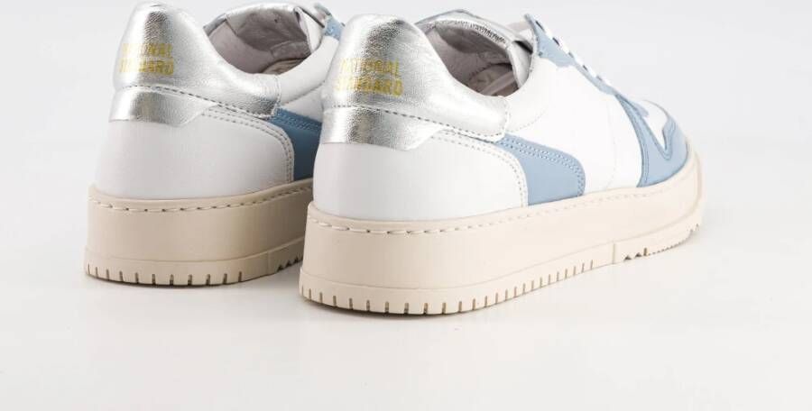 National Standard Handgemaakte Ethical Sneakers met Extra Veters Blue Dames