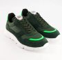 National Standard Handgemaakte Ethische Sneakers Kaki Fluo Green Heren - Thumbnail 8