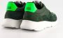 National Standard Handgemaakte Ethische Sneakers Kaki Fluo Green Heren - Thumbnail 9