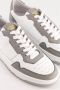 National Standard Handgemaakte Ethische Sneakers Wit Grijs Gray Heren - Thumbnail 9