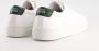 National Standard Handgemaakte Ethische Sneakers Wit Groen White Heren - Thumbnail 3