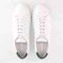 National Standard Handgemaakte Ethische Sneakers Wit Groen White Heren - Thumbnail 5