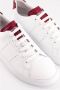 National Standard Handgemaakte Ethische Sneakers Wit Rood White Heren - Thumbnail 10