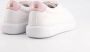 National Standard Handgemaakte Ethische Sneakers Wit Roze White Dames - Thumbnail 3