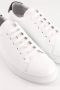 National Standard Handgemaakte Ethische Sneakers Wit Zwart White Heren - Thumbnail 10