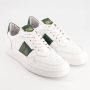 National Standard Handgemaakte Groene Band Sneakers White Heren - Thumbnail 2
