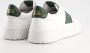 National Standard Handgemaakte Groene Band Sneakers White Heren - Thumbnail 3