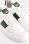 National Standard Handgemaakte Groene Band Sneakers White Heren - Thumbnail 4