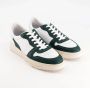 National Standard Handgemaakte Silvergreen Sneakers Green Dames - Thumbnail 8