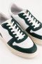 National Standard Handgemaakte Silvergreen Sneakers Green Dames - Thumbnail 10