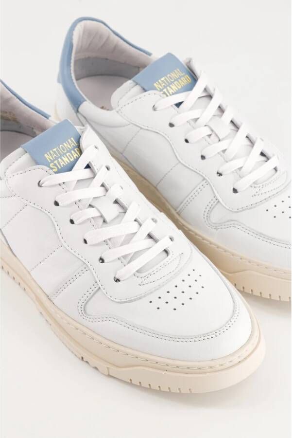 National Standard Handgemaakte White Ciel Sneakers White Dames