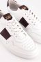 National Standard Handgemaakte Wine Band Sneakers Brown Heren - Thumbnail 11