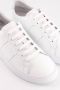 National Standard Handgemaakte Wit Monochroom Sneakers White Heren - Thumbnail 4