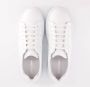 National Standard Handgemaakte Wit Monochroom Sneakers White Heren - Thumbnail 5