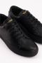 National Standard Handgemaakte Zwarte Monochrome Sneakers Black Dames - Thumbnail 4