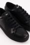 National Standard Handgemaakte Zwarte Monochrome Sneakers Black Heren - Thumbnail 4