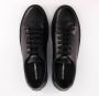 National Standard Handgemaakte Zwarte Monochrome Sneakers Black Heren - Thumbnail 5