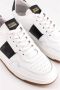 National Standard Handgemaakte Zwarte Sneakers White Heren - Thumbnail 4