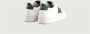 National Standard Handgemaakte Groene Band Sneakers White Heren - Thumbnail 9