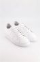National Standard Handgemaakte Wit Monochroom Sneakers White Heren - Thumbnail 8