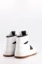 National Standard Handgemaakte Zwarte Band Sneakers White Heren - Thumbnail 10
