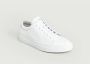 National Standard Handgemaakte Witte Monochrome Sneakers White - Thumbnail 2