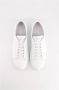 National Standard Handgemaakte Witte Monochrome Sneakers White Heren - Thumbnail 5