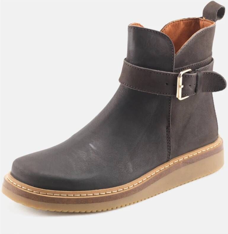 Nature Footwear Betty Laars Oily Nubuck Gray Dames