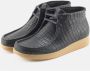 Nature Footwear Handgemaakte leren veterschoen Black Dames - Thumbnail 2