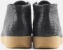 Nature Footwear Handgemaakte leren veterschoen Black Dames - Thumbnail 5