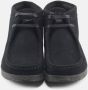 Nature Footwear Zwarte Suède Veterschoen Black Dames - Thumbnail 3