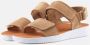 Nature Footwear Karen Suède Sandaal Toffee Beige Dames - Thumbnail 2