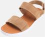 Nature Footwear Karen Suède Sandaal Toffee Beige Dames - Thumbnail 4