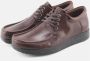 Nature Footwear Handgemaakte leren veterschoenen Koffie Brown Heren - Thumbnail 2