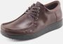 Nature Footwear Handgemaakte leren veterschoenen Koffie Brown Heren - Thumbnail 4