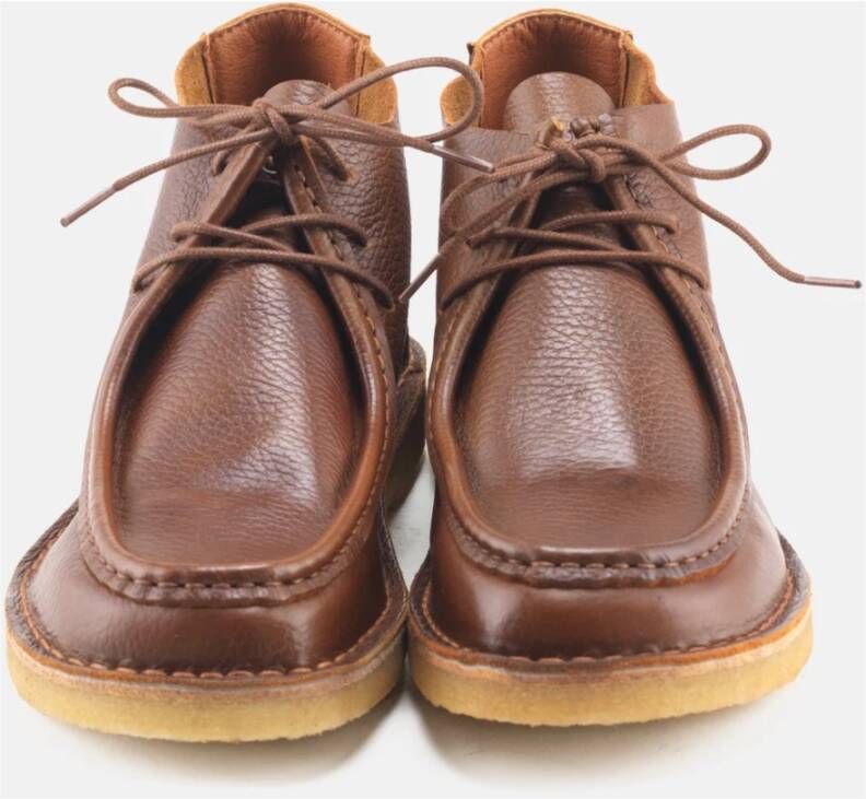 Nature Footwear Lea Støvle Leren Laars Brown Dames