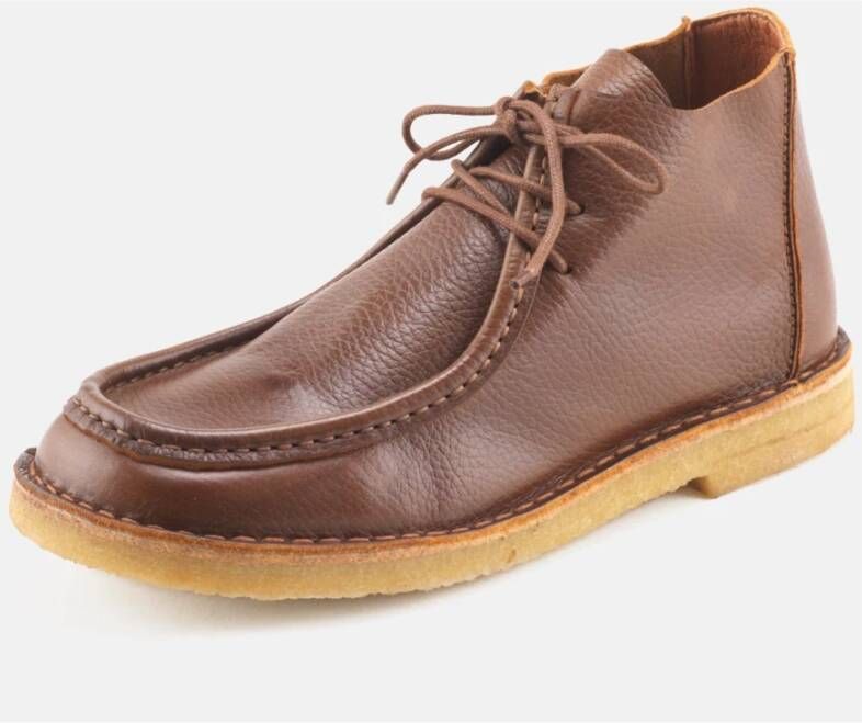 Nature Footwear Lea Støvle Leren Laars Brown Dames