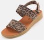 Nature Footwear Leopard Print Karen Sandal Brown Dames - Thumbnail 2