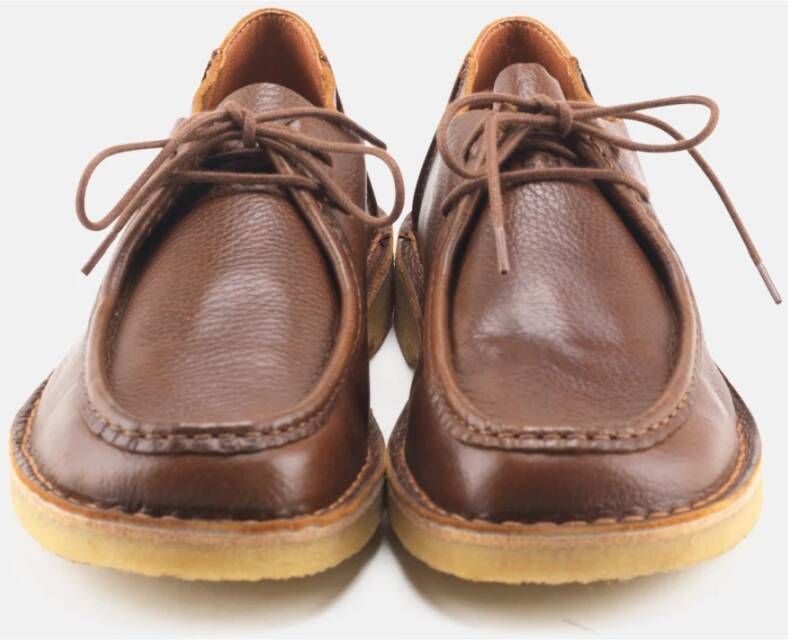 Nature Footwear Emil Leren Schoenen Brown Heren