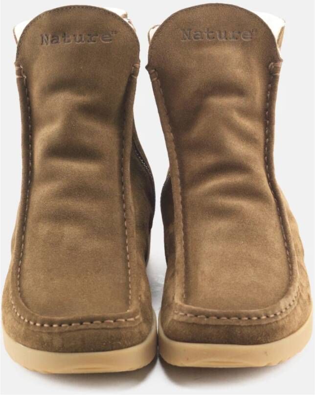 Nature Footwear Luxe Suède Winterlaars Green Dames