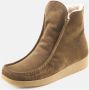 Nature Footwear Luxe Suède Winterlaars Green Dames - Thumbnail 4