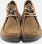 Nature Footwear Luxe Suède Olijf Veterschoenen Green Heren - Thumbnail 3