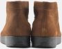 Nature Footwear Olie Suède Veterschoen Mahonie Brown Heren - Thumbnail 5