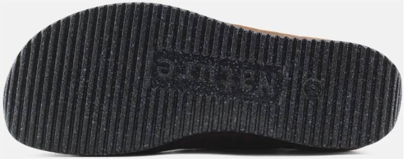 Nature Footwear Olie Suède Veterschoen Mahonie Brown Heren