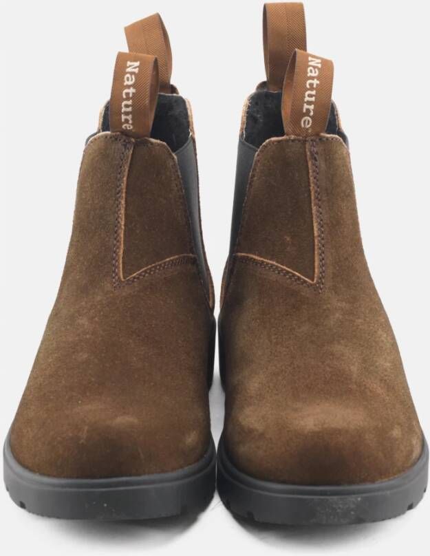 Nature Footwear Mahonie Olie Suède Winterlaars Brown Dames